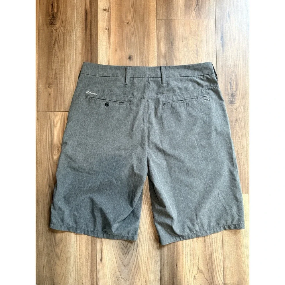 Hurley Phantom Performance Shorts Men's 31 Gray Golf‎ 9